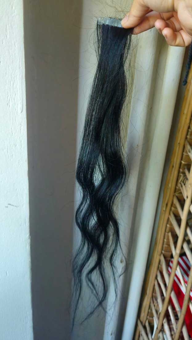 20 adet (1 paket) bant kaynak gerçek saç - Görsel 5