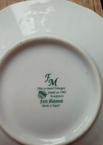 Diğer 5 adet mısıra özel vintage tabak