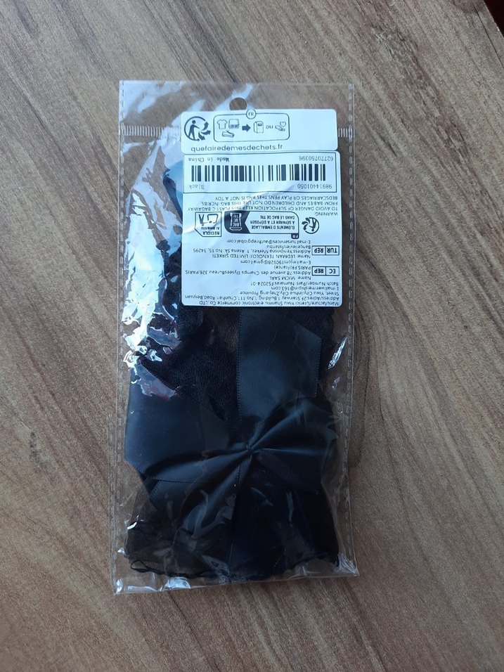 İthal siyah dantel eldiven - Görsel 4