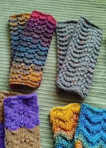 Renkli tasarım eldivenler - Görsel 3