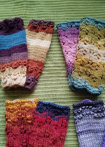 Renkli tasarım eldivenler - Görsel 12