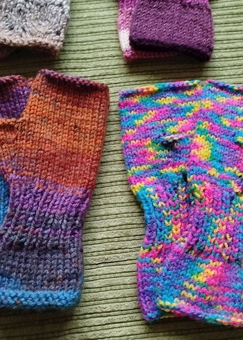 Renkli tasarım eldivenler - Görsel 5