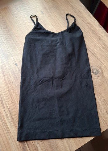 Siyah İnce Askılı Atlet - Görsel 3