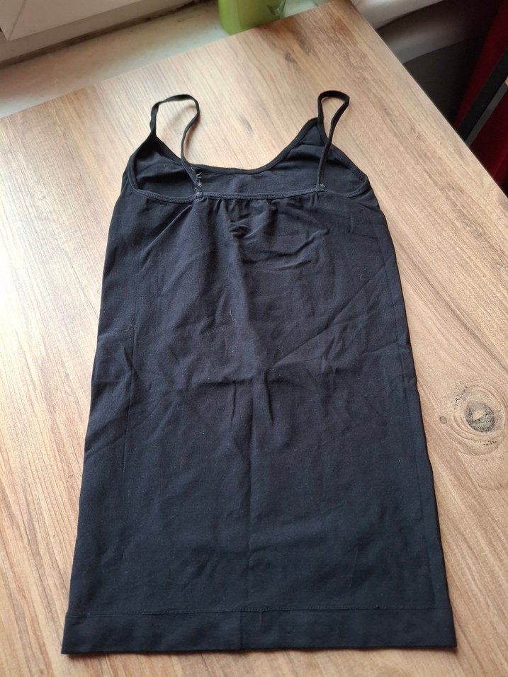 Siyah İnce Askılı Atlet - Görsel 4