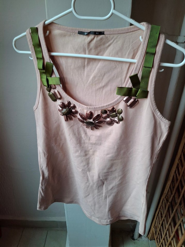 Herry işlemeli bluz - Görsel 3