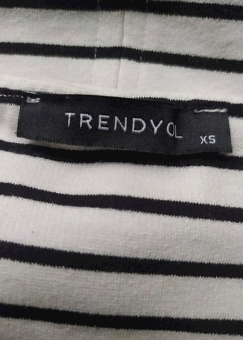 Trendyol çizgili crop - Görsel 5