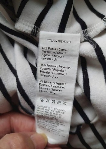 Trendyol çizgili crop - Görsel 3