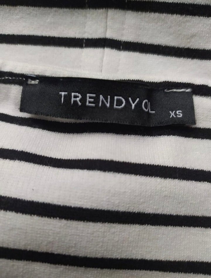 Trendyol çizgili crop - Görsel 5