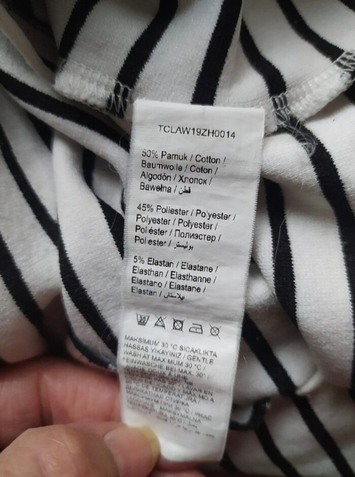 Trendyol çizgili crop - Görsel 3