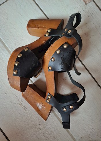 Hotiç siyah zımbalı ayakkabı - Görsel 8