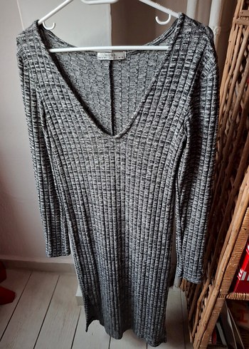 Bershka Triko Elbise - Görsel 4