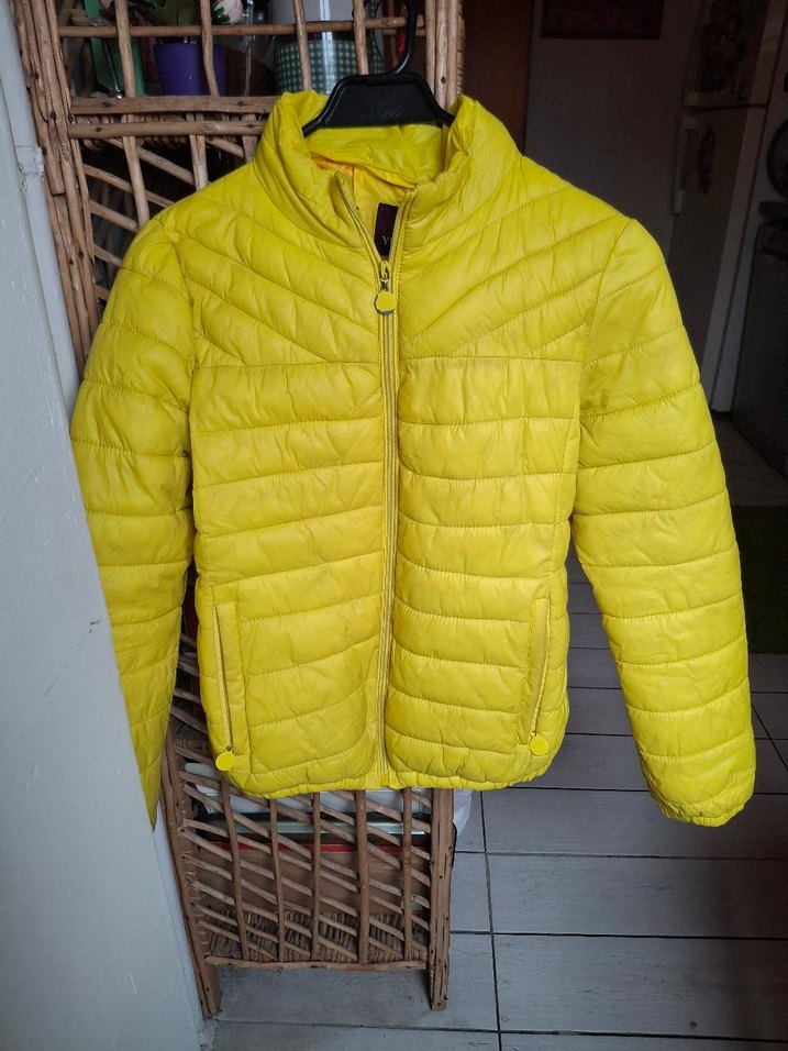 Sarı Slimfit Mont - Görsel 5