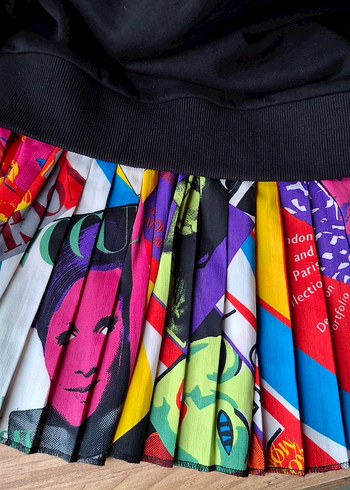 Popart Salaş Kadın Sweat Elbise - Görsel 6