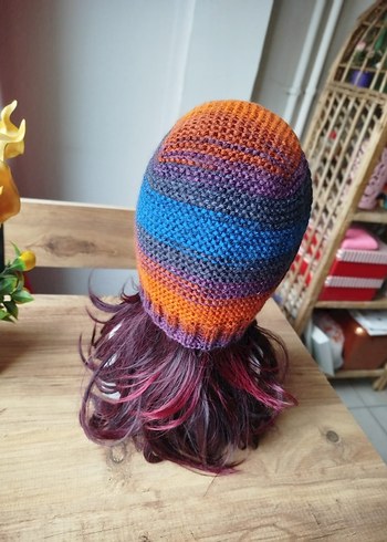 Renkli Tasarım Bonnet - Görsel 4