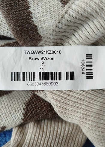 Trendyol Zebra Desenli Kazak - Görsel 3