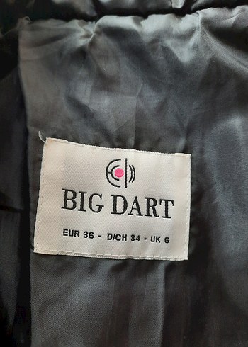 Big dart uzun yelek mont - Görsel 6