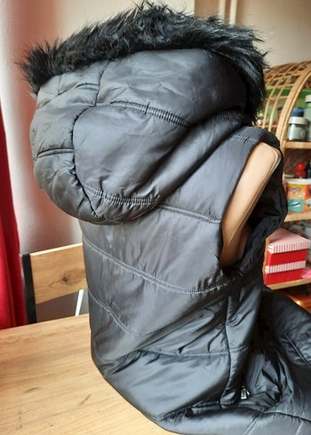 Big dart uzun yelek mont - Görsel 7