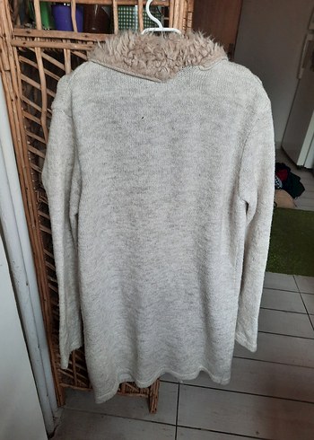 Lcw tüylü uzun hırka - Görsel 6