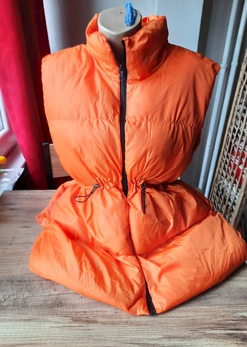 Turuncu Fermuarlı Şişme Yelek - Görsel 6