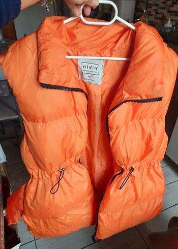 Turuncu Fermuarlı Şişme Yelek - Görsel 7