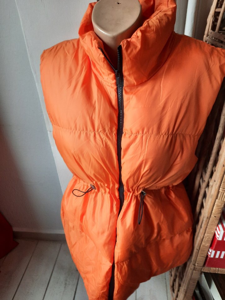 Turuncu Fermuarlı Şişme Yelek - Görsel 3