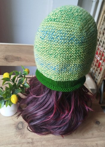 Yeşil tasarım size özel bonnet - Görsel 7