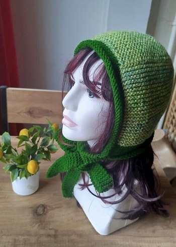 Yeşil tasarım size özel bonnet - Görsel 4