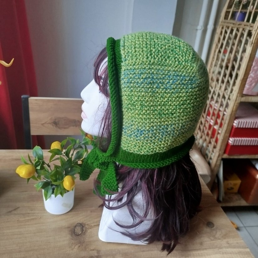 Yeşil tasarım size özel bonnet - Görsel 5