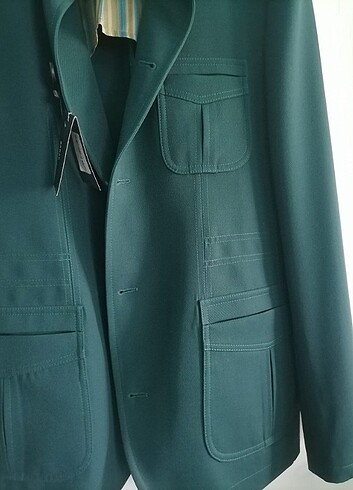 54 Beden yeşil Renk Sarar spor model ceket