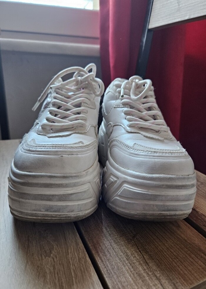 Bershka hello kity yüksek taban sneakers - Görsel 2