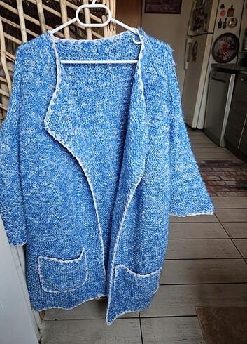El emeği örgü oversize hırka