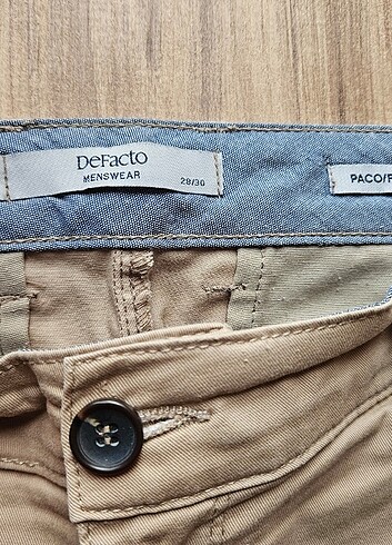 s/m Beden camel Renk Defacto paco regular fit pantolon