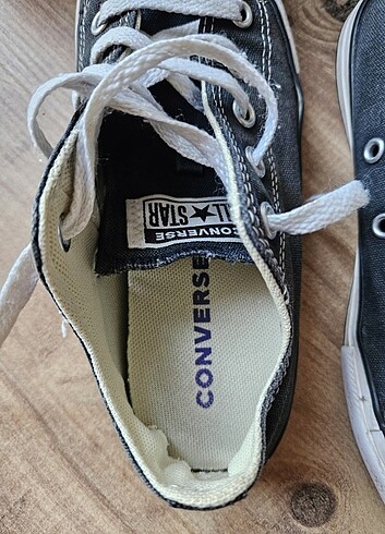 33 Beden siyah Renk Converse kız çocuk ayakkabı