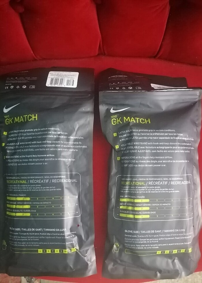 Nike gk match çocuk kaleci eldiven - Görsel 2