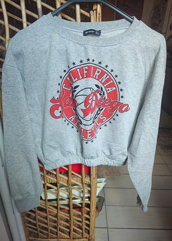 Diğer Ambar crop sweat