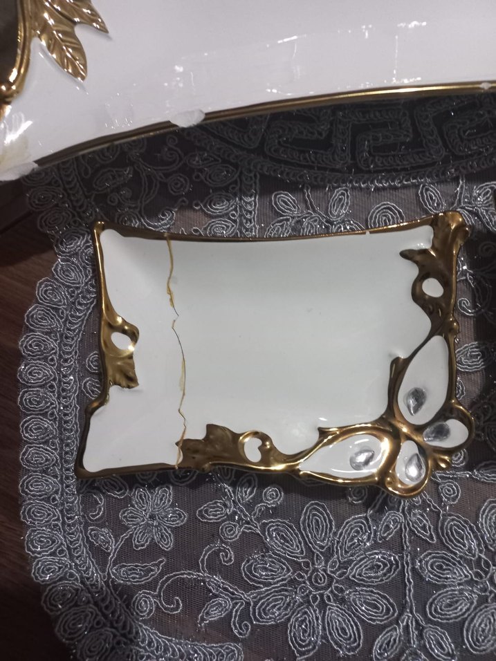 Salon dekoratif tabak obje - Görsel 4