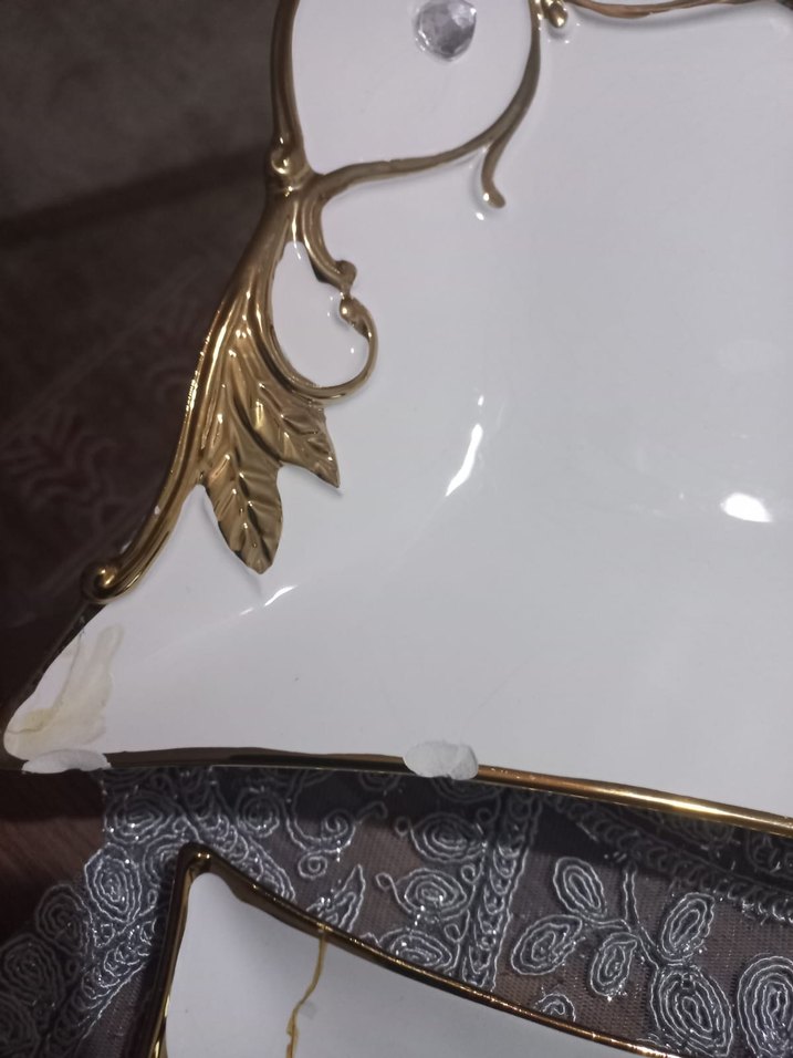 Salon dekoratif tabak obje - Görsel 2