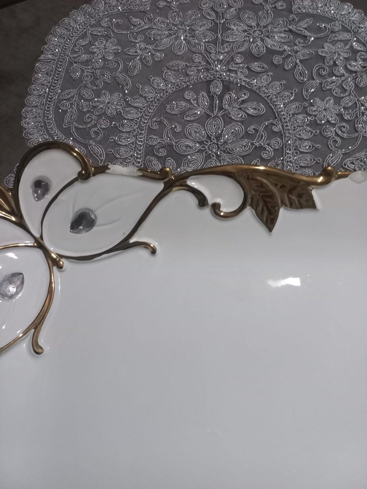 Salon dekoratif tabak obje - Görsel 3