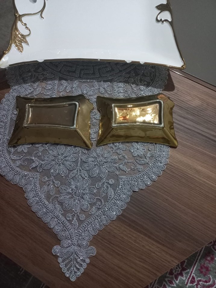 Salon dekoratif tabak obje - Görsel 5