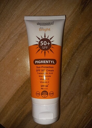 DERMOSKİN BE BRİGHT 50+spf güneş kremi