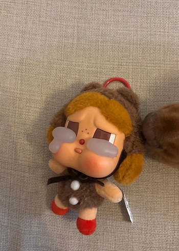 Kahverengi Peluş Oyuncak Anahtarlık