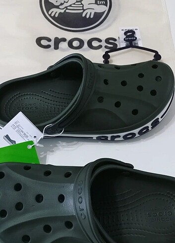 36 Beden haki Renk Crocs Terlik Sandalet Yeni Sezon