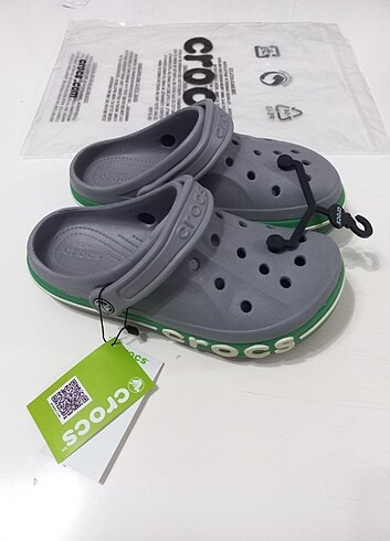 Crocs Terlik Sandalet Yeni Sezon Gri 35