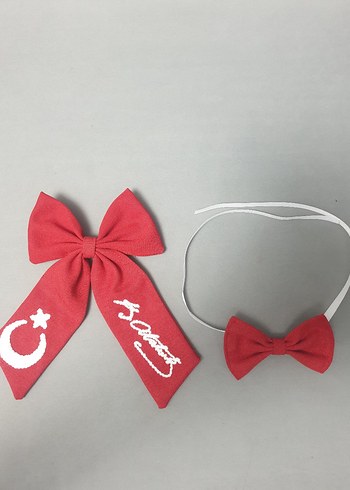 Kırmızı Çocuk Papyonu - Görsel 3