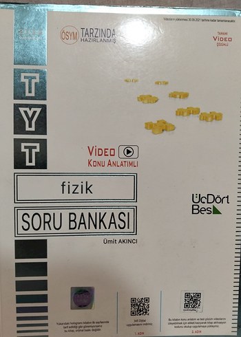 345 TYT Fizik Soru Bankası
