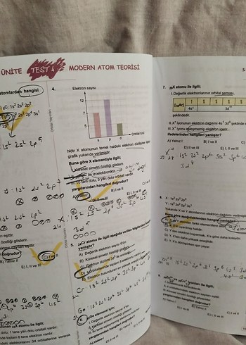  Orbital AYT Kimya Soru Bankası