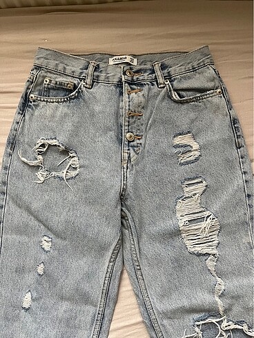 36 Beden mavi Renk Pull&Bear kot pantolon