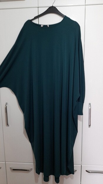 Diğer Yarasa kol oversize elbise