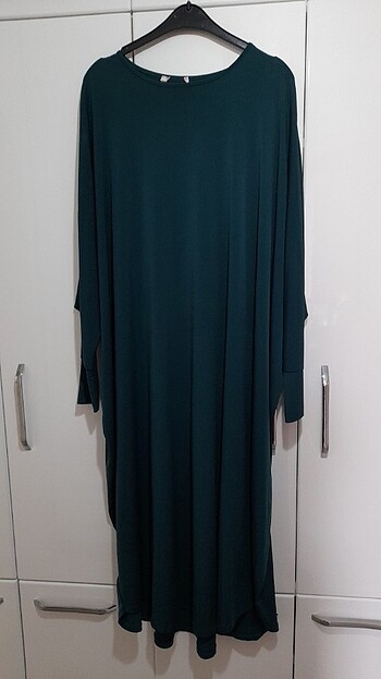 diğer Beden Yarasa kol oversize elbise