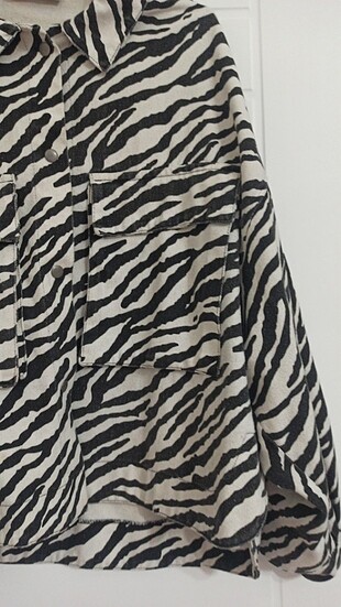 40 Beden çeşitli Renk Zebra düğmeli ceket